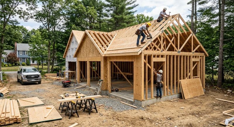 Detached Garage Construction in Mount Pleasant, SC