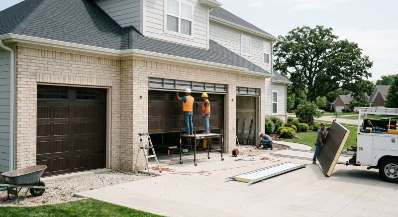 Four Car Garage Installation in Mount Pleasant, SC