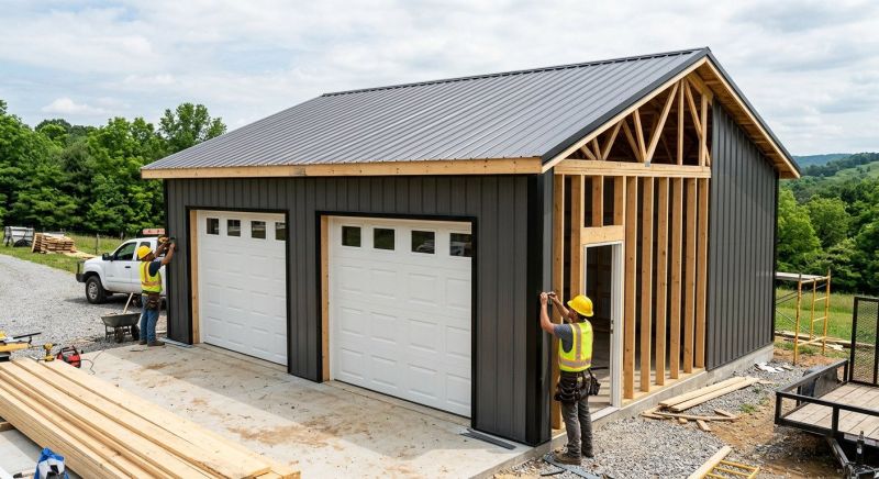 Garage Construction in Charleston, SC