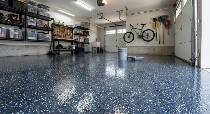 Garage Floor Epoxy Installation in Alexandria, VA