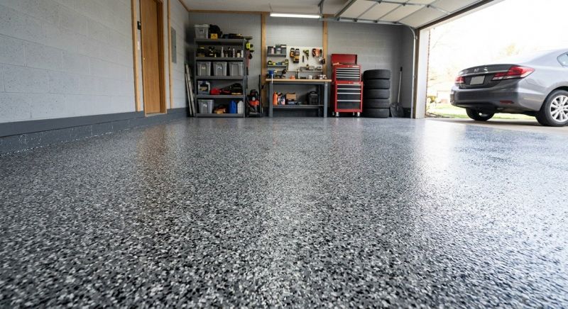 Garage Floor Epoxy Installation in Charlotte, NC
