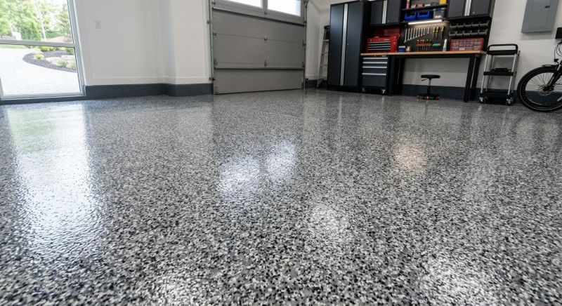 Garage Floor Epoxy Installation in Raleigh, NC
