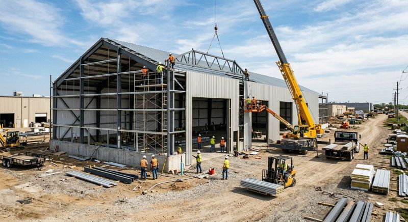 Industrial Garage Construction in Charleston, SC