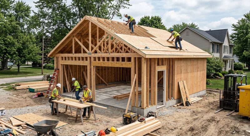 Metal Garage Construction in Mount Pleasant, SC