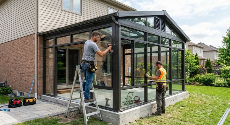 Patio Enclosure Installation in Arvada, CO
