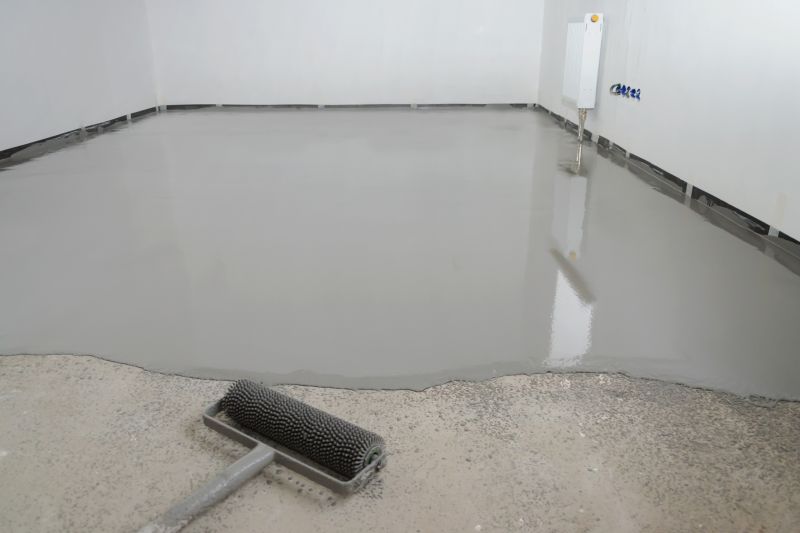 Speckled Garage Floor Painting in Greensboro, NC