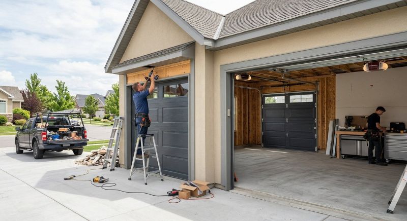 Wood Garage Installation in Mount Pleasant, SC