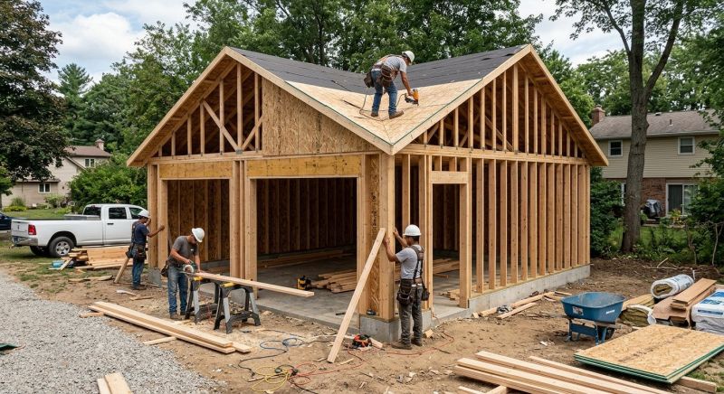 Garage Addition Installation in Mount Pleasant, SC