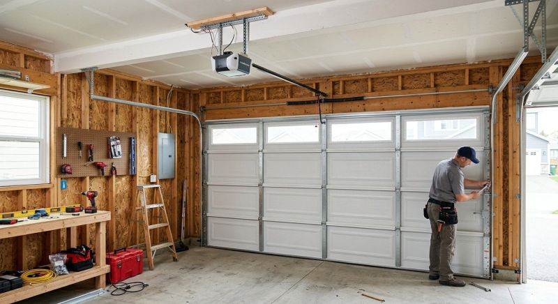 Wood Garage Installation in North Charleston, SC
